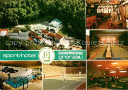 73642956 Hoehr-Grenzhausen Sporthotel Zugbruecke Grenzau Hallenbad Tennis Tischt - Höhr-Grenzhausen