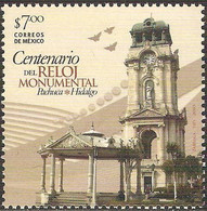 2010 MÉXICO  RELOJ Centenary Of The Monumental Clock Of Pachuca, Hidalgo / ARCHITECTURE STAMP MNH - México