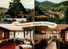73642946 Ottenhoefen Schwarzwald Gasthaus Zur Schwarzwaldstube Restaurant Kegelb - Autres & Non Classés