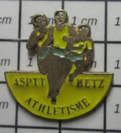 119Pin's Pins / Beau Et Rare / SPORTS / CLUB ATHLETISME ASPTT METZ - Atletiek
