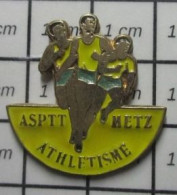 119Pin's Pins / Beau Et Rare / SPORTS / CLUB ATHLETISME ASPTT METZ - Atletismo