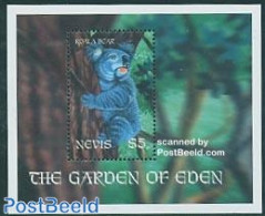 Nevis 2001 Life In Paradise S/s, Koala, Mint NH, Nature - Animals (others & Mixed) - Bears - St.Kitts And Nevis ( 1983-...)