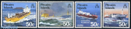 Pitcairn Islands 1985 Ships 4v, Mint NH, Transport - Ships And Boats - Ships