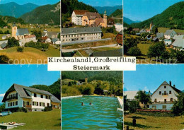 73642913 Kirchenlandl Grossreifling Teilansichten Steweag-Haus Schwimmbad Gastho - Autres & Non Classés