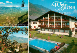 73642899 Lana Meran Pension Weingarten Swimming Pool Fernblick Bergbahn Lana Mer - Other & Unclassified