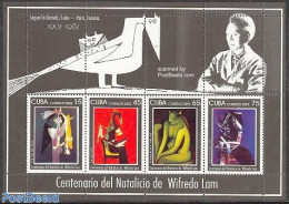 Cuba 2002 Wilfredo Lam Paintings S/s, Mint NH, Art - Modern Art (1850-present) - Nuovi