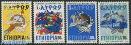 Ethiopia 1974 UPU Centenary 4v, Mint NH, U.P.U. - U.P.U.
