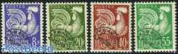 France 1959 Precancels 4v, Mint NH, Nature - Poultry - Nuovi