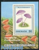 Grenada 1989 Mushrooms S/s, Mint NH, Nature - Mushrooms - Pilze