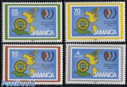 Jamaica 1985 Int. Youth Year 4v, Mint NH, Sport - Various - Scouting - International Youth Year 1984 - Jamaica (1962-...)