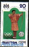 Bhutan 1978 Olympic Games 1v, Mint NH, Sport - Olympic Games - Shooting Sports - Shooting (Weapons)