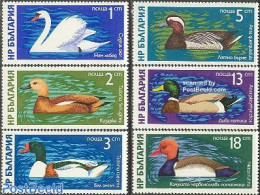 Bulgaria 1976 Ducks 6v, Mint NH, Nature - Birds - Ducks - Swans - Nuevos