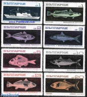 Bulgaria 1969 Sea Fishing 8v, Mint NH, Nature - Transport - Fish - Fishing - Ships And Boats - Unused Stamps
