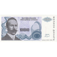 Bosnie-Herzégovine, 1,000,000 Dinara, 1993, KM:152a, NEUF - Bosnia Erzegovina