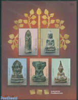 Thailand 2005 Buddhist Talismen S/s, Mint NH, Religion - Religion - Art - Sculpture - Scultura