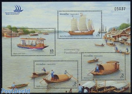 Thailand 2005 Pacific Explorer World Stamp Expo S/s, Mint NH, Transport - Philately - Ships And Boats - Barche