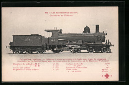 AK Chemins De Fer Fédéraux, Locomotive Compound Machines Winterthur, Schweizer Eisenbahn  - Trains