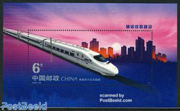 China People’s Republic 2006 Railways S/s, Mint NH, Transport - Railways - Unused Stamps