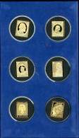 Niederlande Edelmetallset Der Wertvollsten Niederl. Briefmarken PP (MD812 - Autres & Non Classés