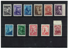 Russia 1947-1948-1965 Definitive Issue Lot MNH OG 110 E. - Unused Stamps