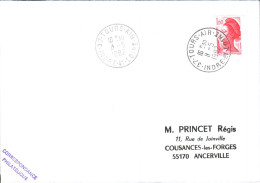 LETTRE DE TOURS AIR 1982 - 1961-....