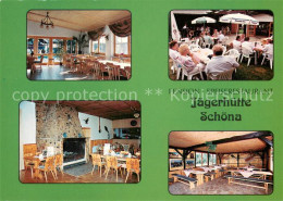 73642571 Schoena Elbe Pension Restaurant Jaegerhuette Schoena Gastraeume Kaminzi - Sonstige & Ohne Zuordnung