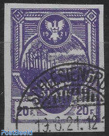 Poland 1921 Stamp Out Of Set. 1 V., Used Or CTO - Gebraucht