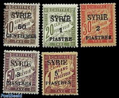 Syria 1924 Postage Due 5v, Unused (hinged) - Syrië