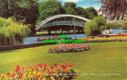 R580673 Bedford. River Great Ouse. The Suspension Bridge. J. Salmon. Cameracolou - Welt