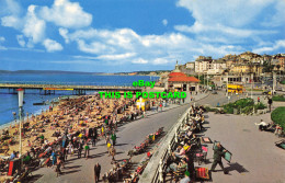 R581051 Bournemouth. Pierhead And Beach. Photographic Greeting Card. Natural Col - World