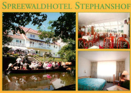 73642442 Luebben Spreewald Spreewaldhotel Stephanshof Restaurant Kahnfahrt Luebb - Luebben (Spreewald)