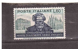 1951 L.60 GIUSEPPE VERDI - 1946-60: Neufs