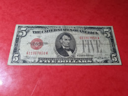 1928 C $5 DOLLARS USA UNITED STATES BANKNOTE CIRCULATED  BILLETE ESTADOS UNIDOS *COMPRAS MULTIPLES CONSULTAR* - Biglietti Degli Stati Uniti (1928-1953)