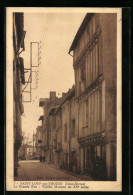 CPA Saint-Loup-sur-Thouet, La Grande Rue, Vieilles Maisons  - Otros & Sin Clasificación