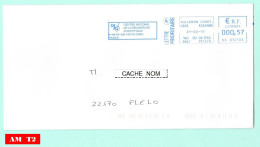 Villebon (CNRS) Essonne Pour Plélo - Mechanical Postmarks (Other)