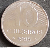 Coin Brazil Moeda Brasil 1985 10 Cruzeiros 1 - Brazil