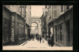 CPA Saint-Maixent, Rue Chalons  - Otros & Sin Clasificación