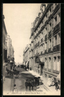 CPA Trouville, Hotel Et Rue De Paris  - Trouville
