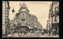 CPA Trouville, Carrefour Bon-Secours  - Trouville