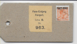 Kofferanhänger Postfähre Fano-Esbjerg - Other & Unclassified