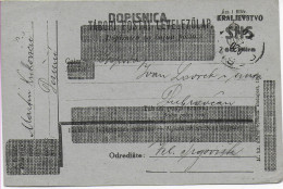 Postkarte Dopisnica Kralievstvo SHS Nach Dubrovnik 1919 - Kroatien