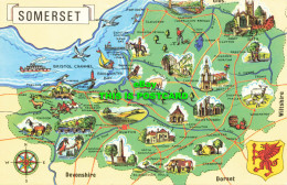 R581536 Somerset. Map. Photo Precision Limited. Colourmaster International - Monde