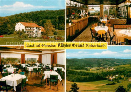 73642197 Scharbach Gasthof Pension Kuehler Grund Gastraeume Panorama Scharbach - Other & Unclassified