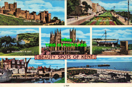R581140 Beauty Spots Of Kent. St. Margaret Bay. Canterbury Cathedral. Dover Cast - Monde