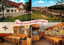 73642161 Buchklingen Odenwald Gasthaus Gruener Baum Gastraeume Panorama Buchklin - Other & Unclassified