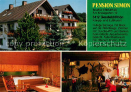 73642140 Gersfeld Rhoen Pension Simon Gaststube Zimmer Gersfeld Rhoen - Other & Unclassified