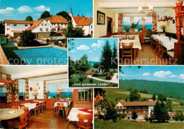 73642139 Guettersbach Gasthaus Pension Zum Goldenen Loewen Gastraeume Schwimmbad - Other & Unclassified