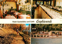 73642099 Peine Wald Gaststaette Und Cafe Sophienruh Gastraeume Fahrgastschiff Wa - Peine