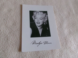 BELLE CARTE "MARILYN MONROE" - Acteurs