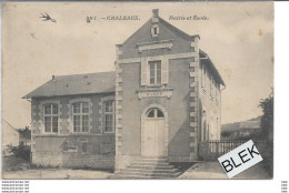 58 . Nievre :  Chaleaux : Mairie Et école . - Sonstige & Ohne Zuordnung